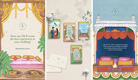 Wedding Invitations | In Folk Art