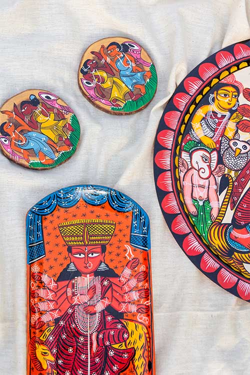 Guardian Durga | Wooden Tray