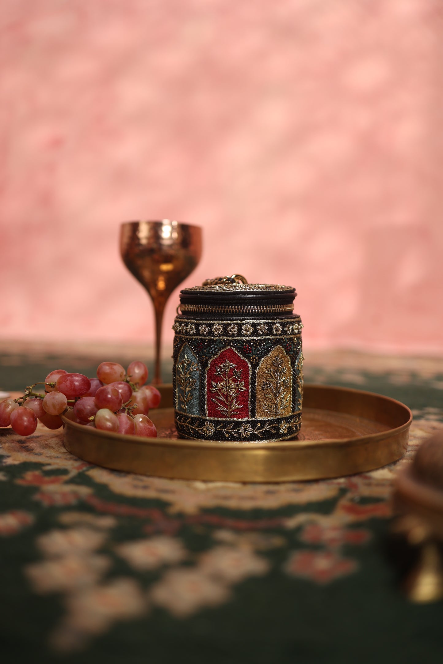Naaz Grande Copper Goblets - Set of 2 | Elegant Copper Drinkware