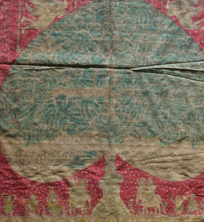 Ragini Mata Ni Pachedi Tussar Silk Saree