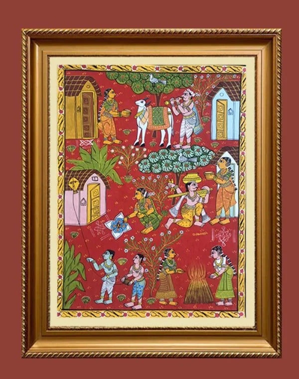 Gharelu Cheriyal Painting