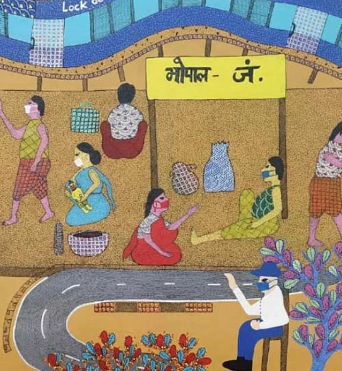 Yaatra Gond Painting