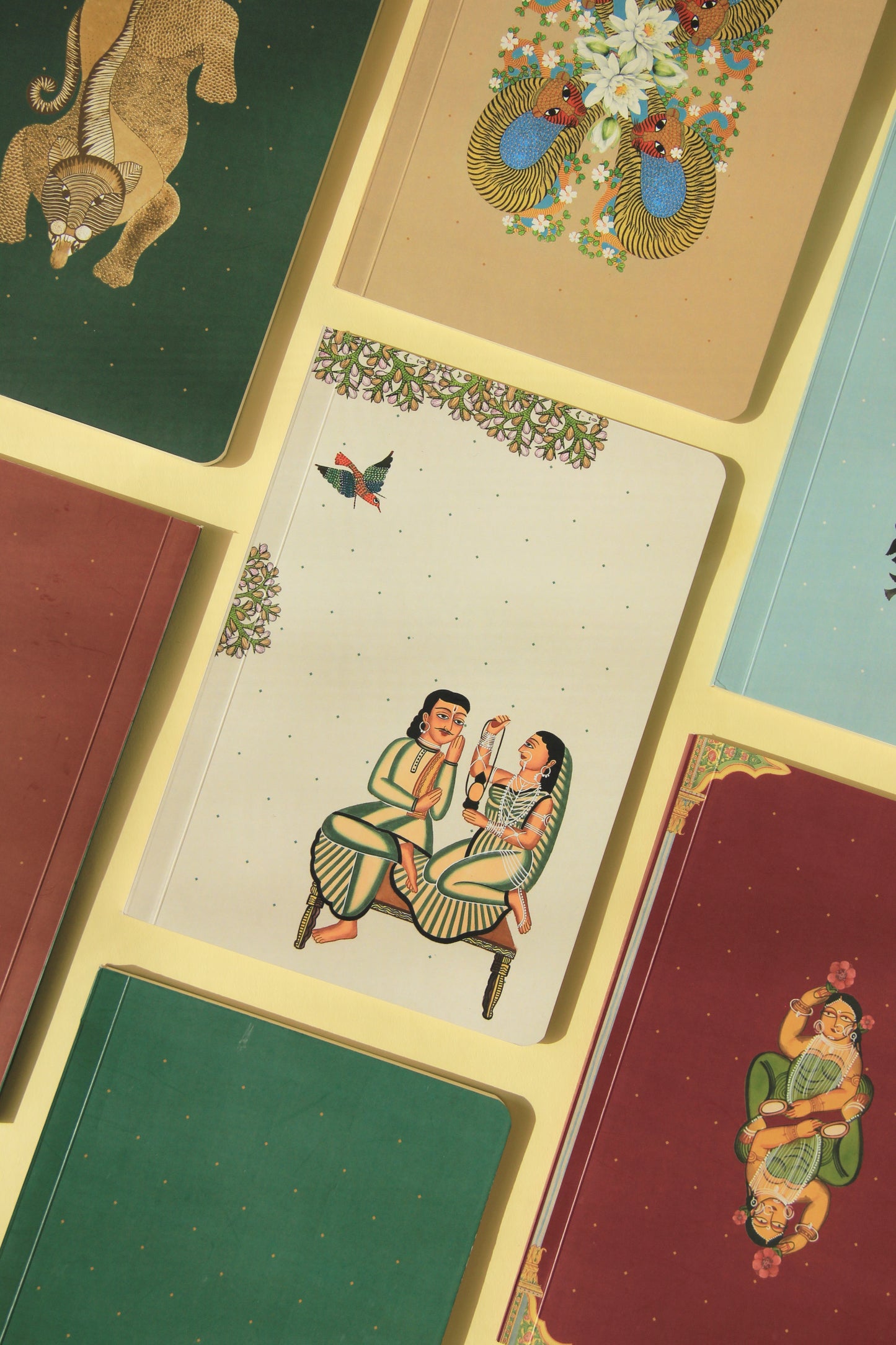 Arth Diary | Courtship in Bloom | Kalighat & Gond Art