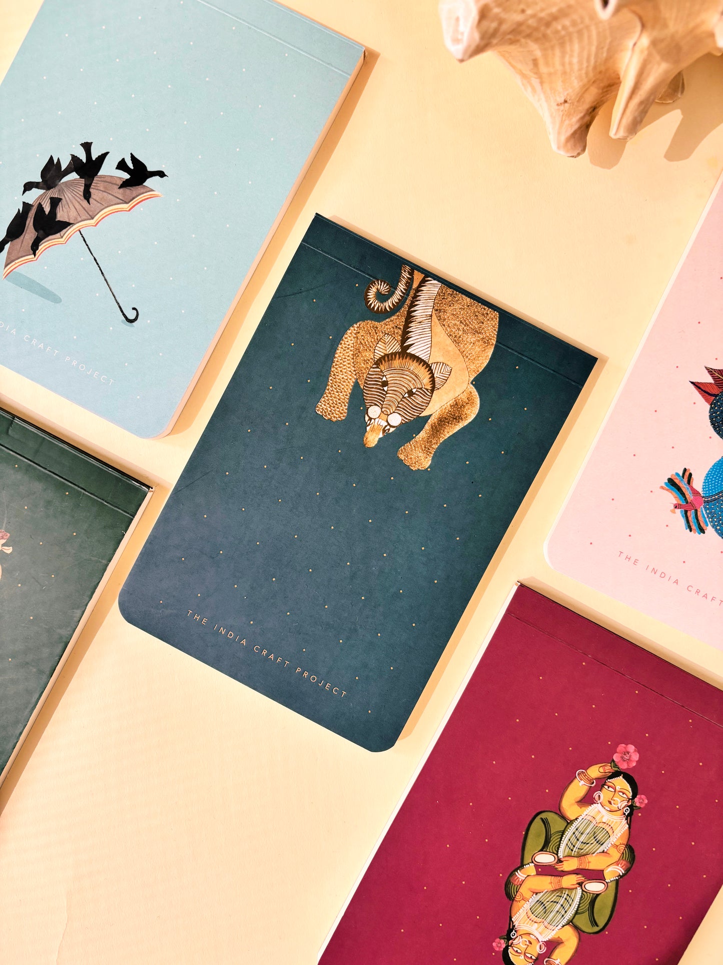 Writing Rituals Set: 1 Diary + 1 Notepad + 1 Bookmark