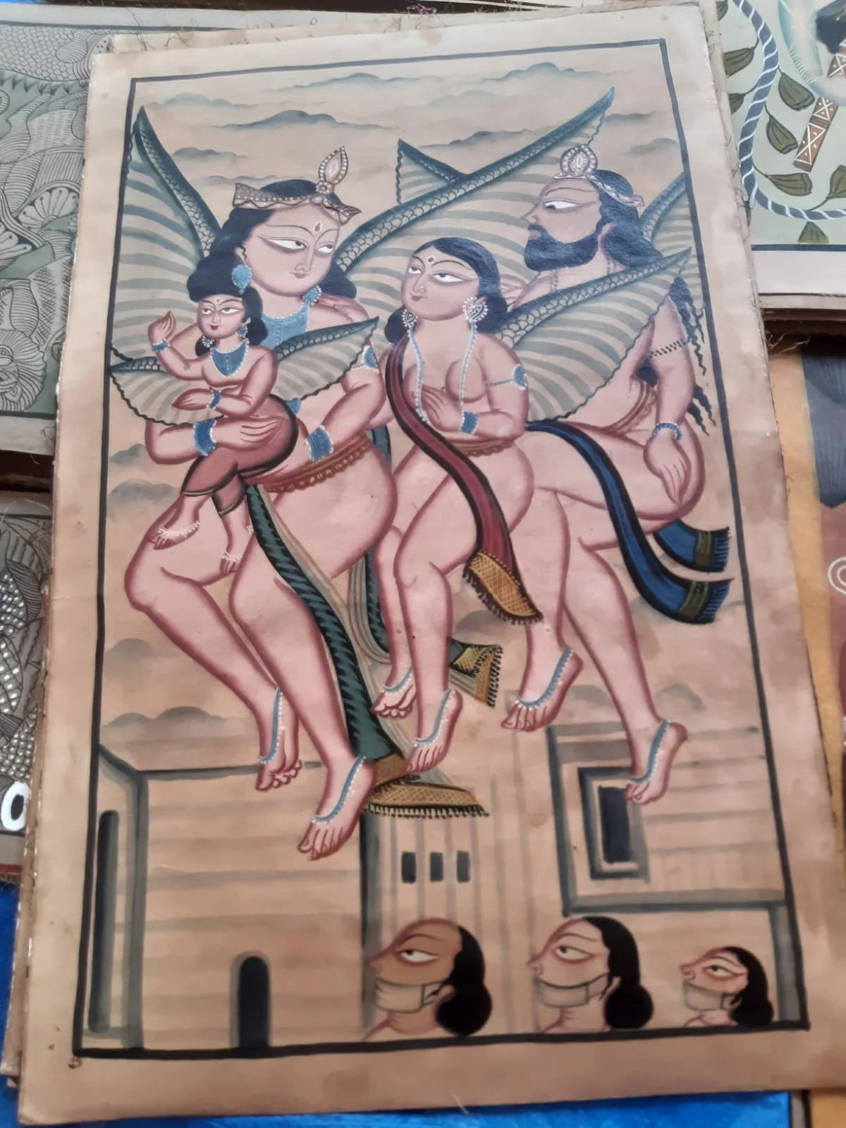 Bengal Pattachitra |Kalighat Painting
