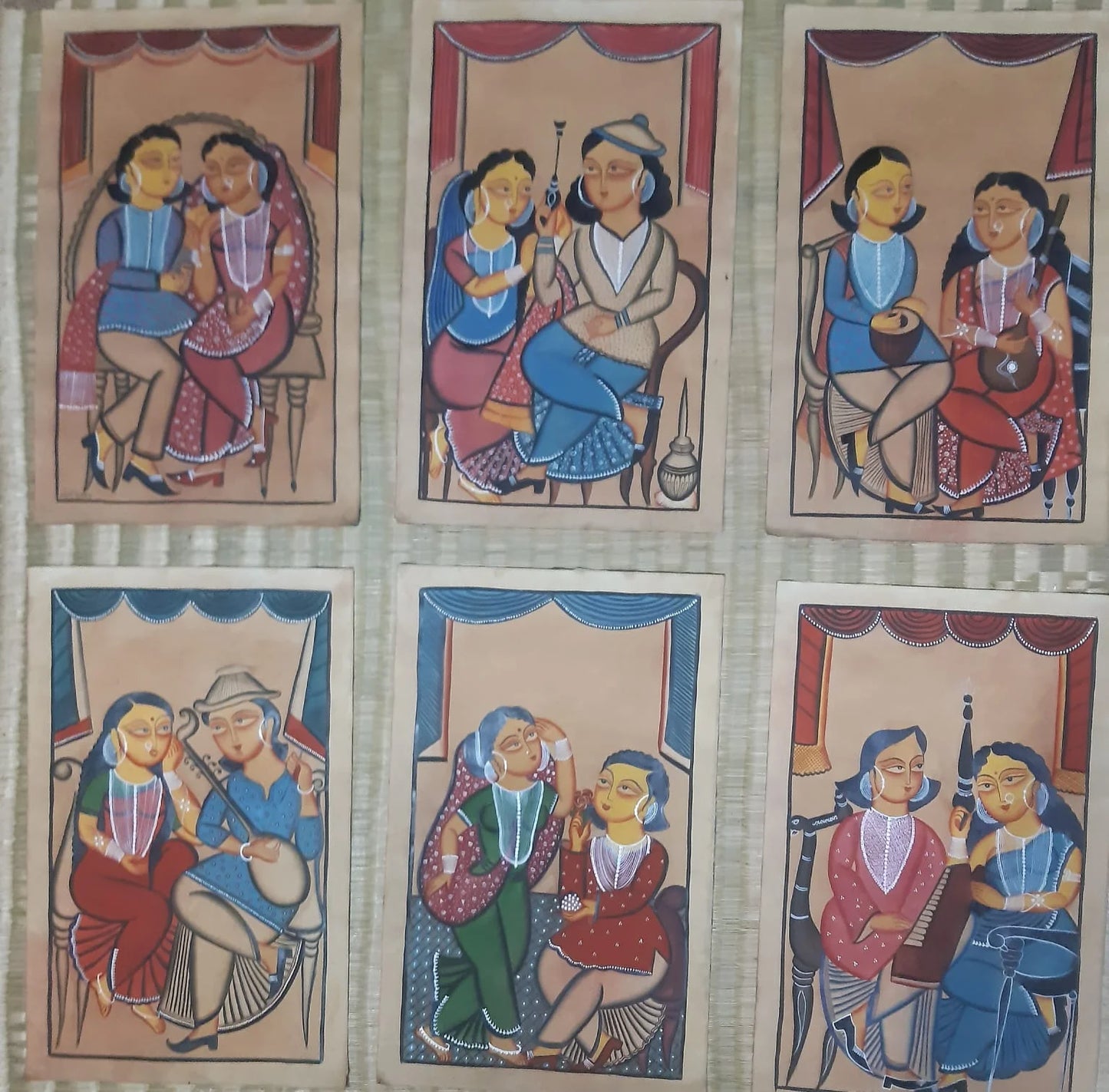 Bengal Pattachitra |Kalighat Painting