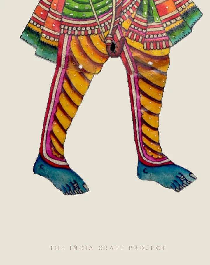 ‘Raghava’ Hand Painted Puppet