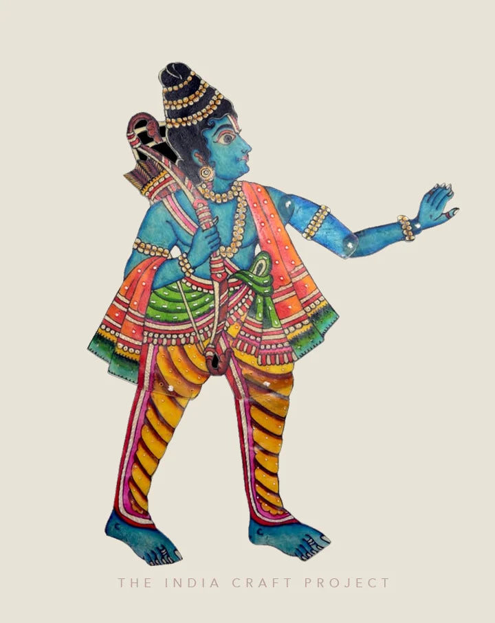 ‘Raghava’ Hand Painted Puppet