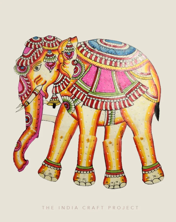 Gajraaj Hand Painted Puppet