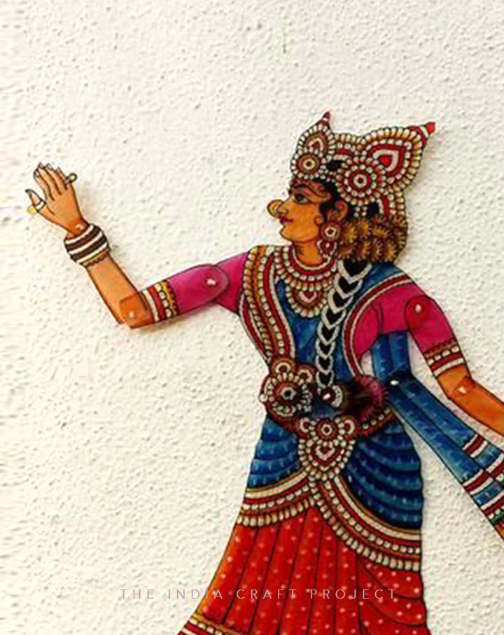 Revati Hand Painted Puppet