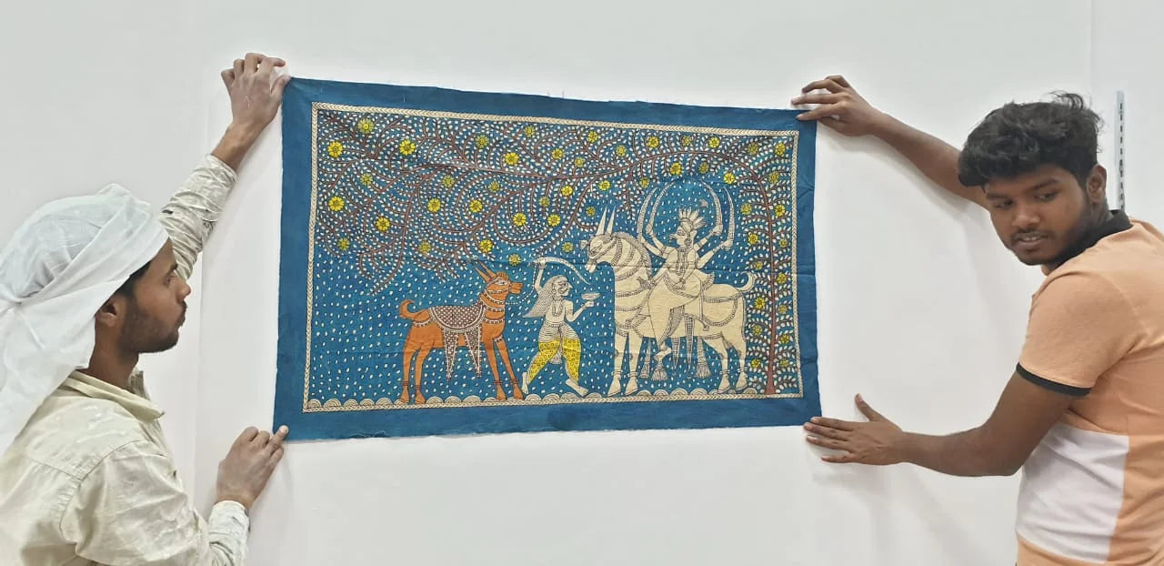 Tree Of Life Blue Mata| Mata Ni Pachedi