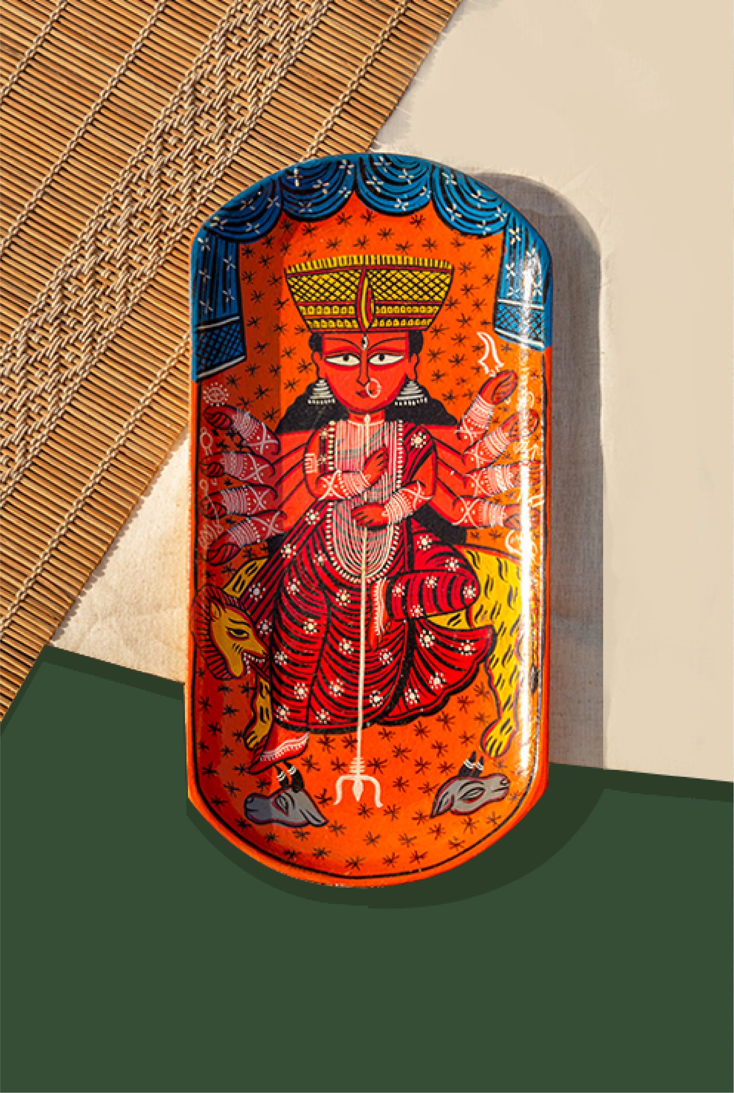 Guardian Durga | Wooden Tray