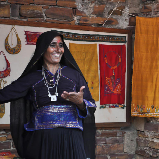 Sanjuben Pachanbhai Rabari | Dhebaria Rabari Embroidery