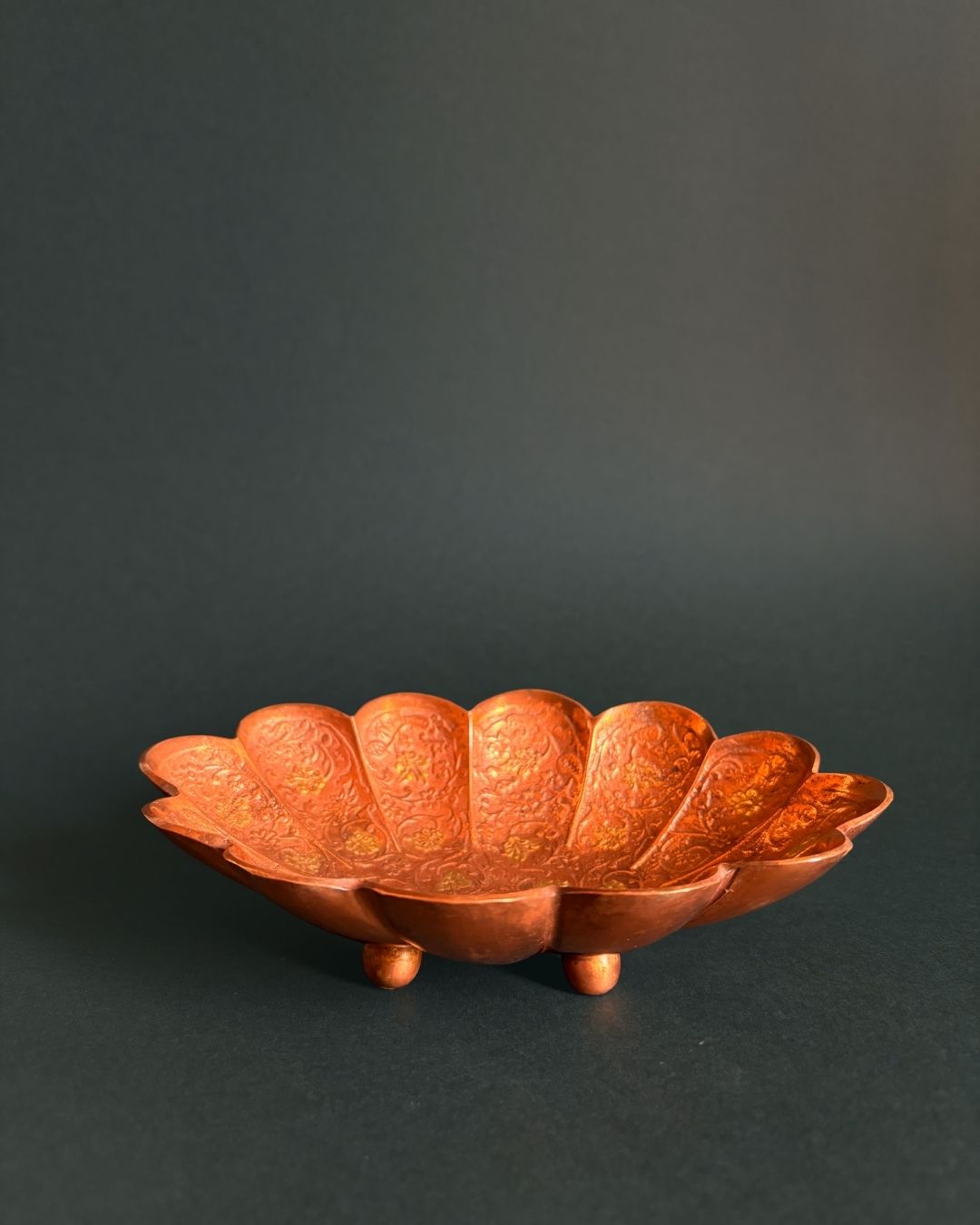 The Copper Garden | Meenakari Bowl
