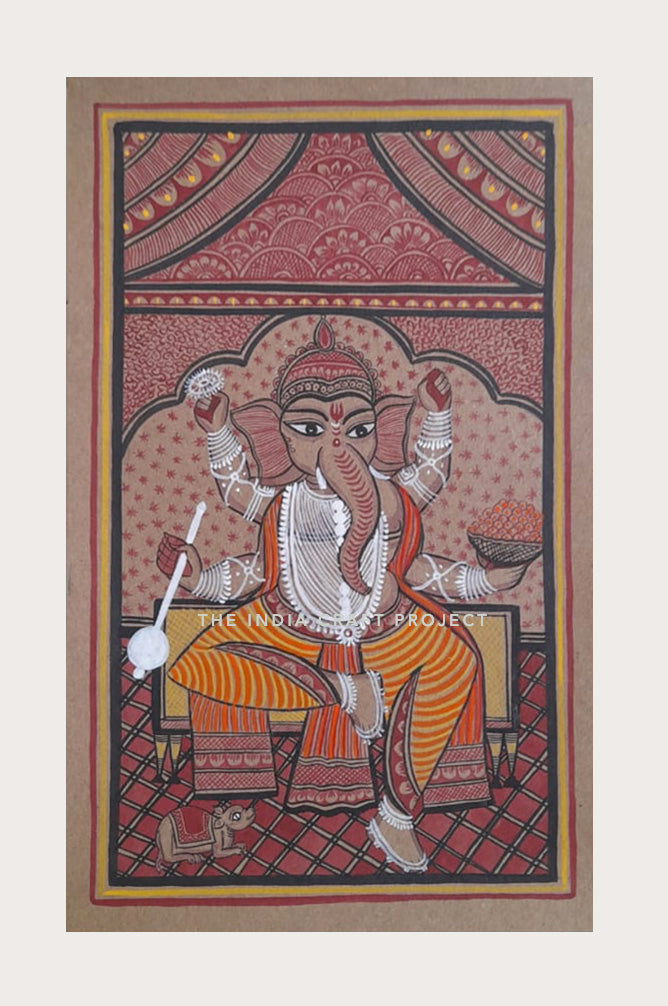 Ganesh Painting  | Bengal Pattachitra