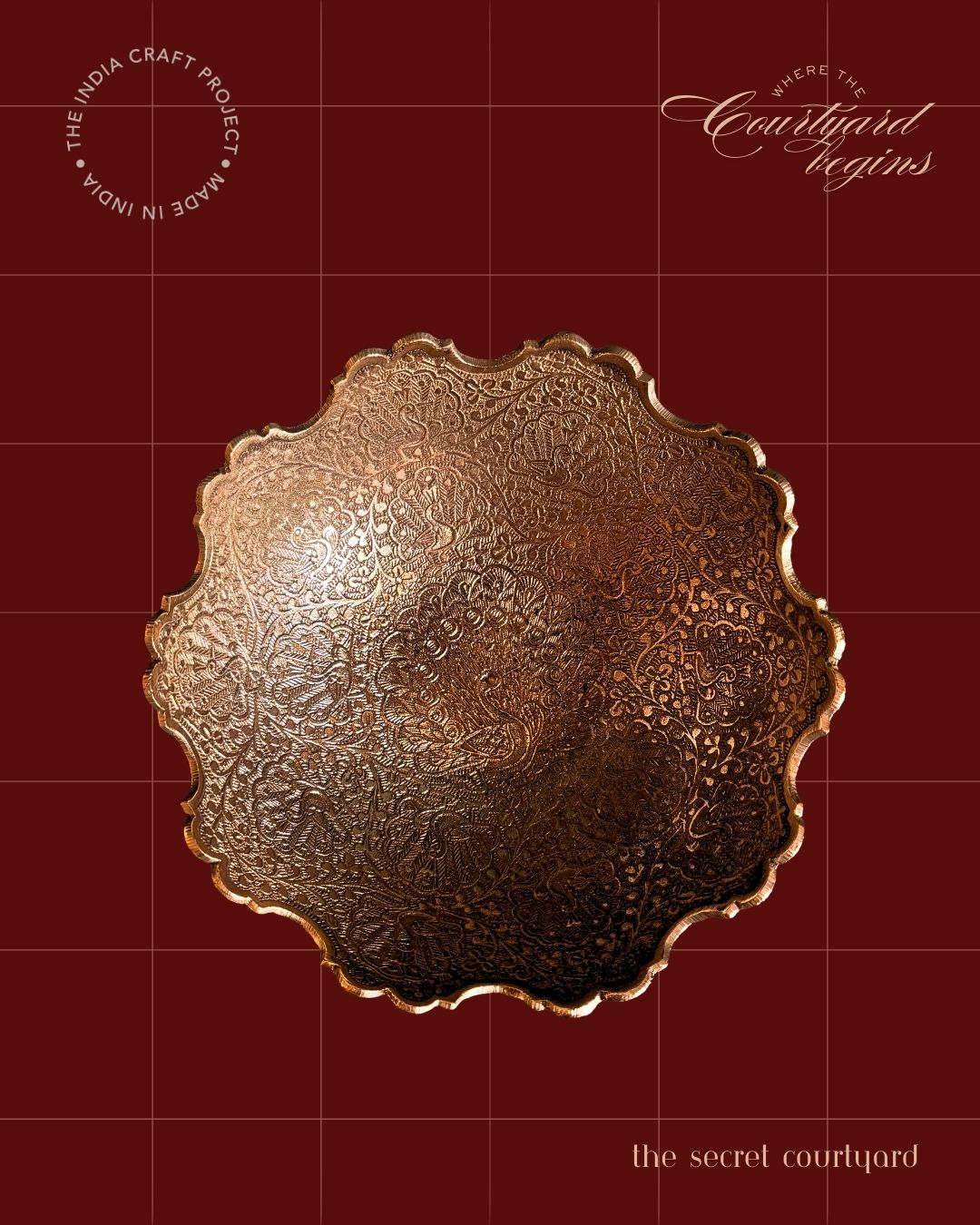 The Secret Courtyard | Meenakari Bowl