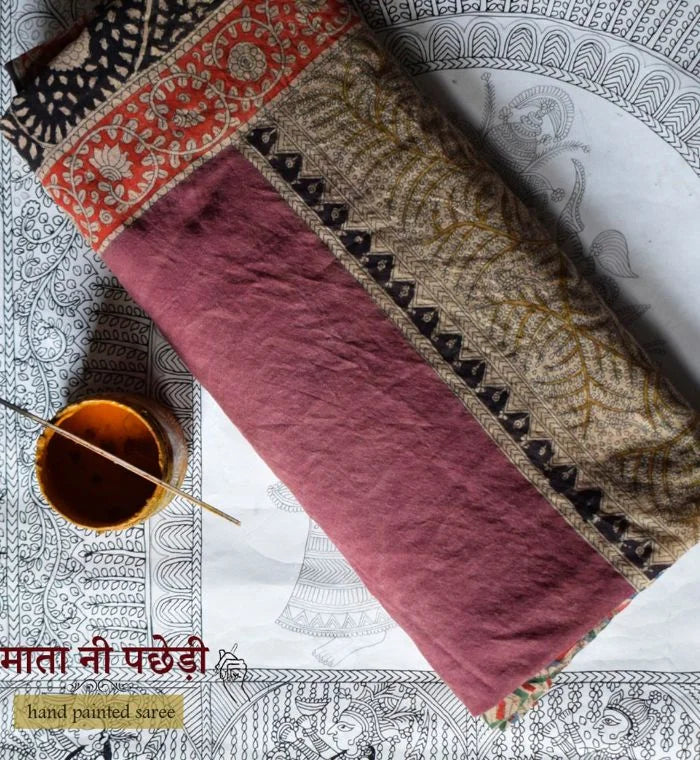 Mayur Mata Ni Pachedi Saree