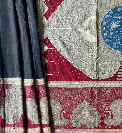 Nirjara Mata Ni Pachedi Saree