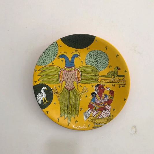 Manjari Cheriyal Hand Painted Plate