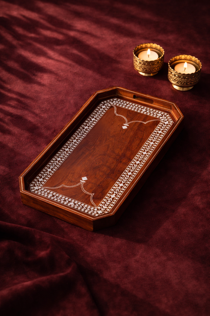 Mehr | Wood Inlay Serving Tray
