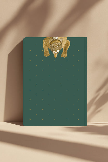 Arth Diary | Gond Leopard | Gond Art