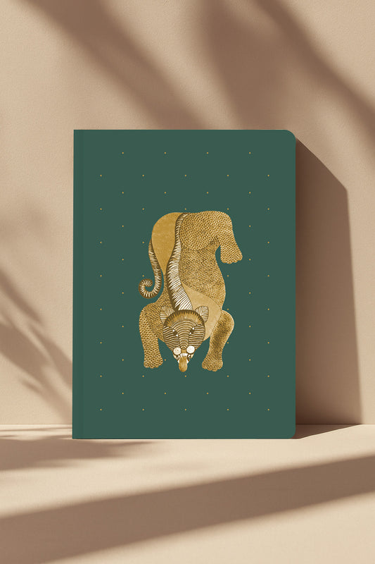 Arth Diary | Gond Leopard | Gond Art
