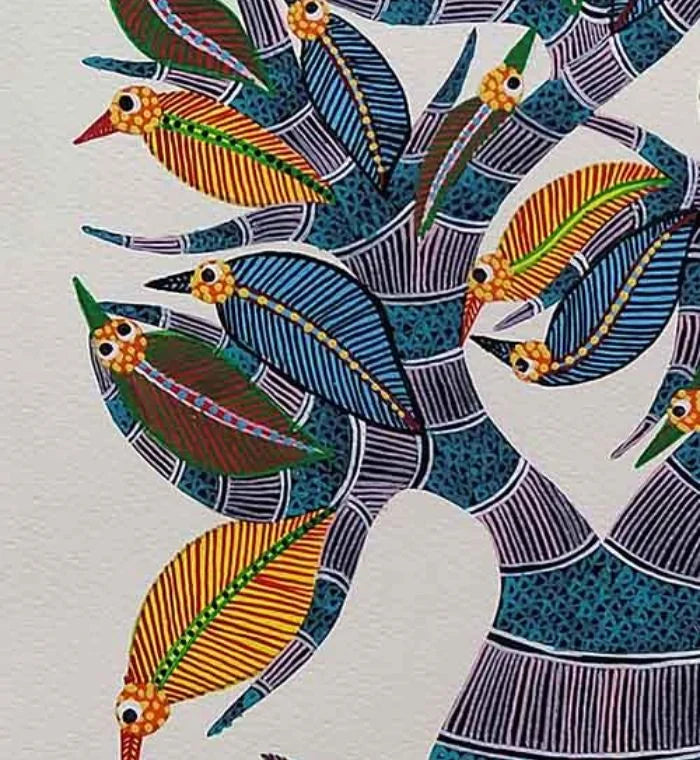 Gond painting hotsell