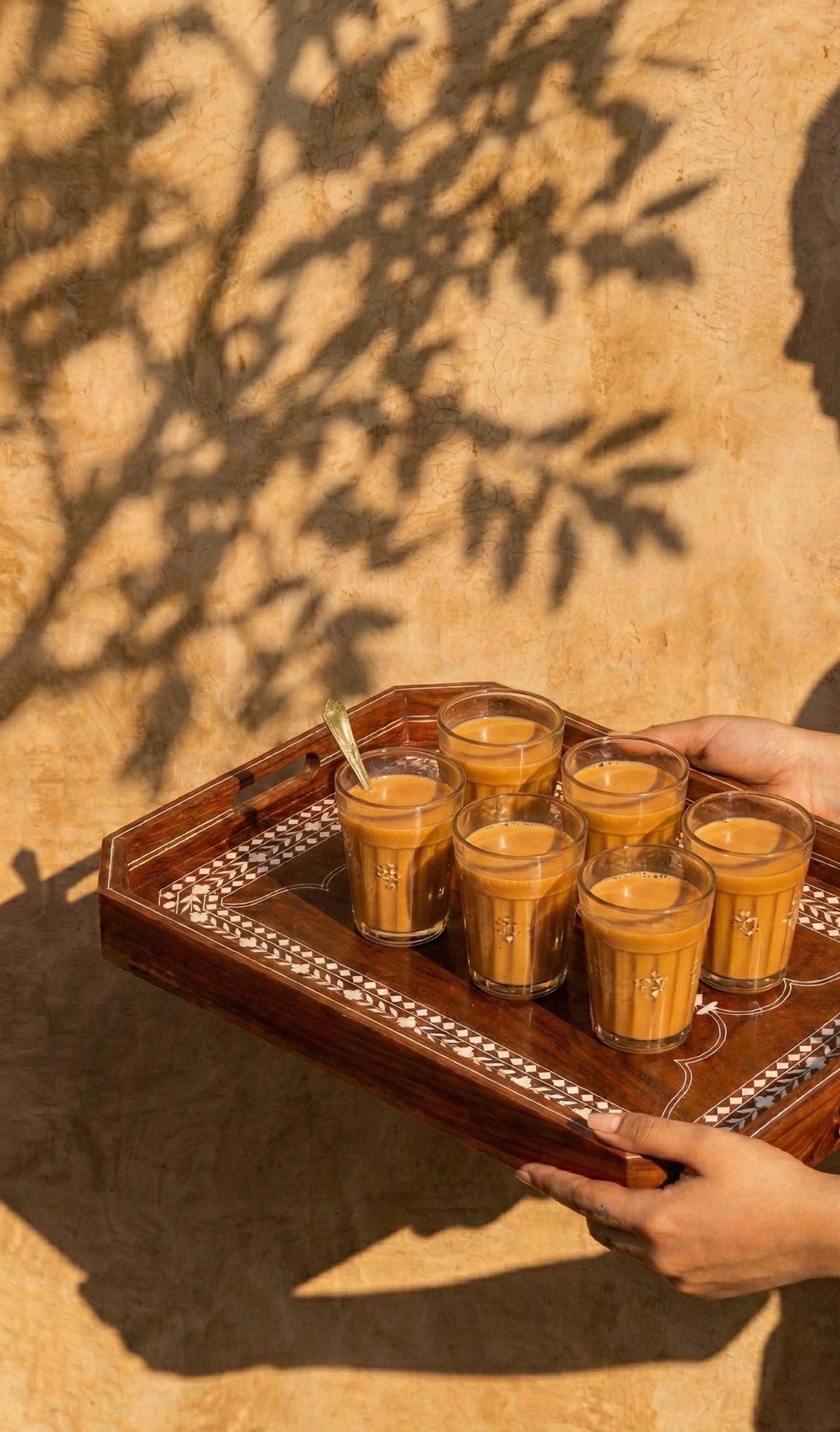 Mehr | Wood Inlay Serving Tray