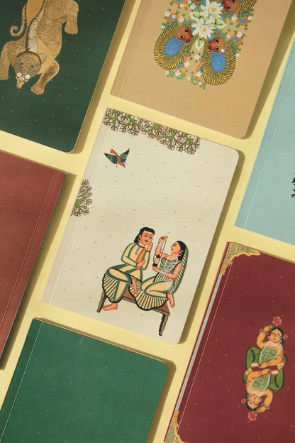 Arth Diary | Courtship in Bloom | Kalighat & Gond Art