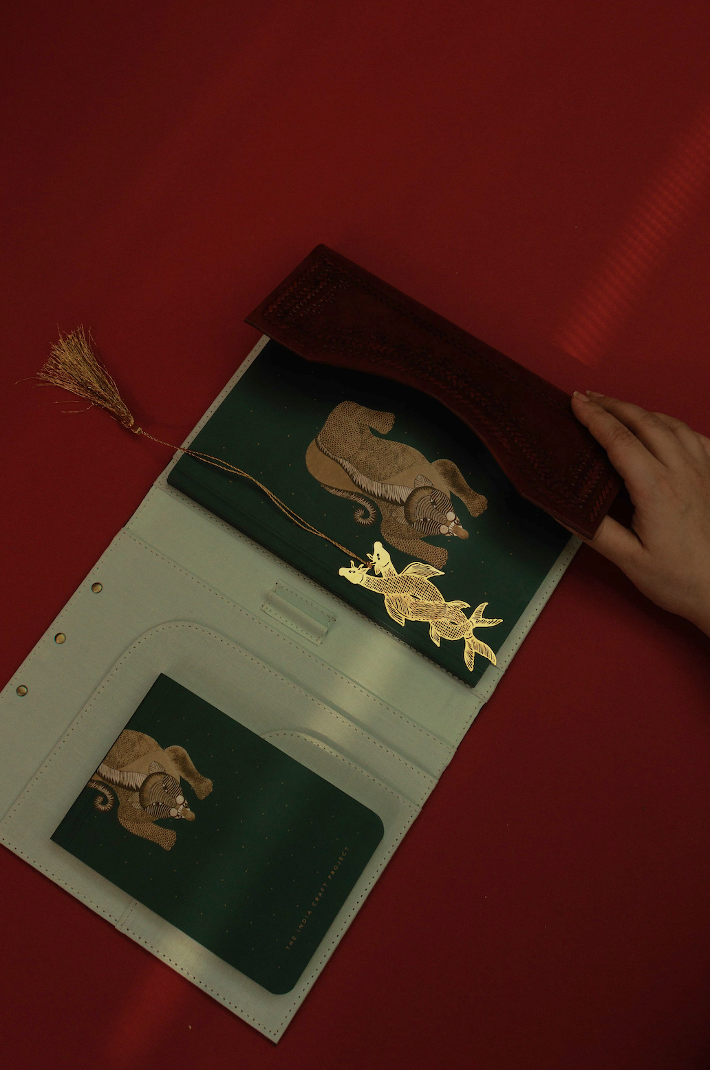 Arth Notepad | Gond Leopard | Gond Art