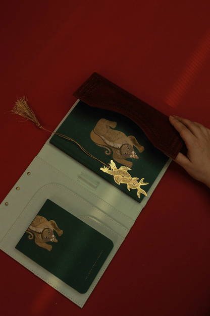 Arth Notepad | Gond Leopard | Gond Art