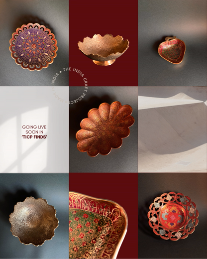 The Secret Courtyard | Meenakari Bowl